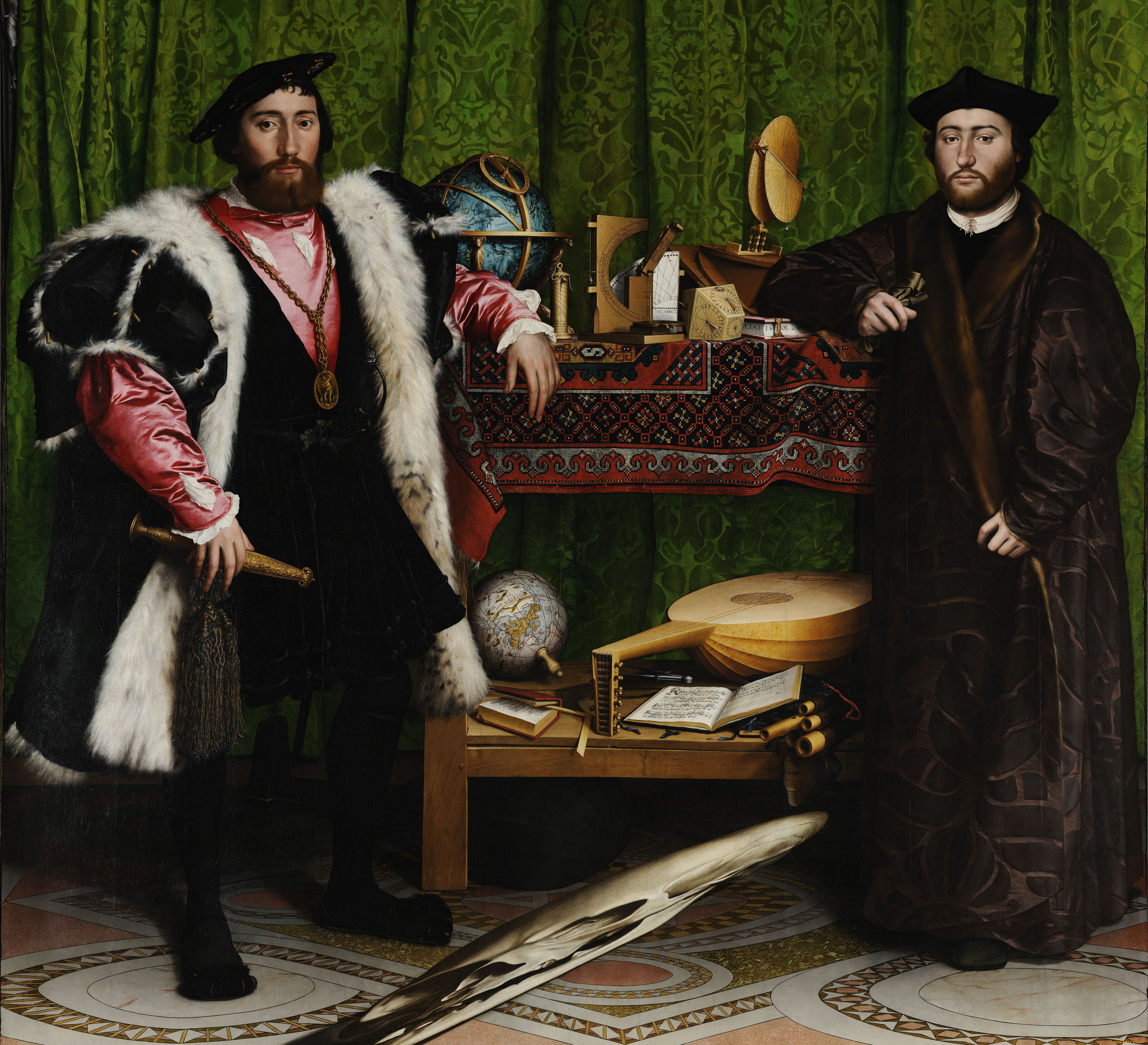 hans, holbein, the, younger, ambassadors, , 